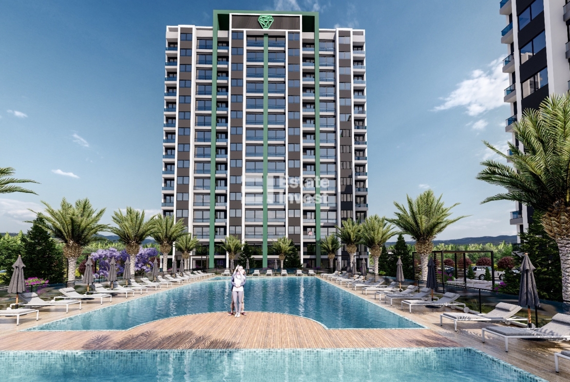 Квартиры от застройщика Мерсин 2+1 район Мезитли