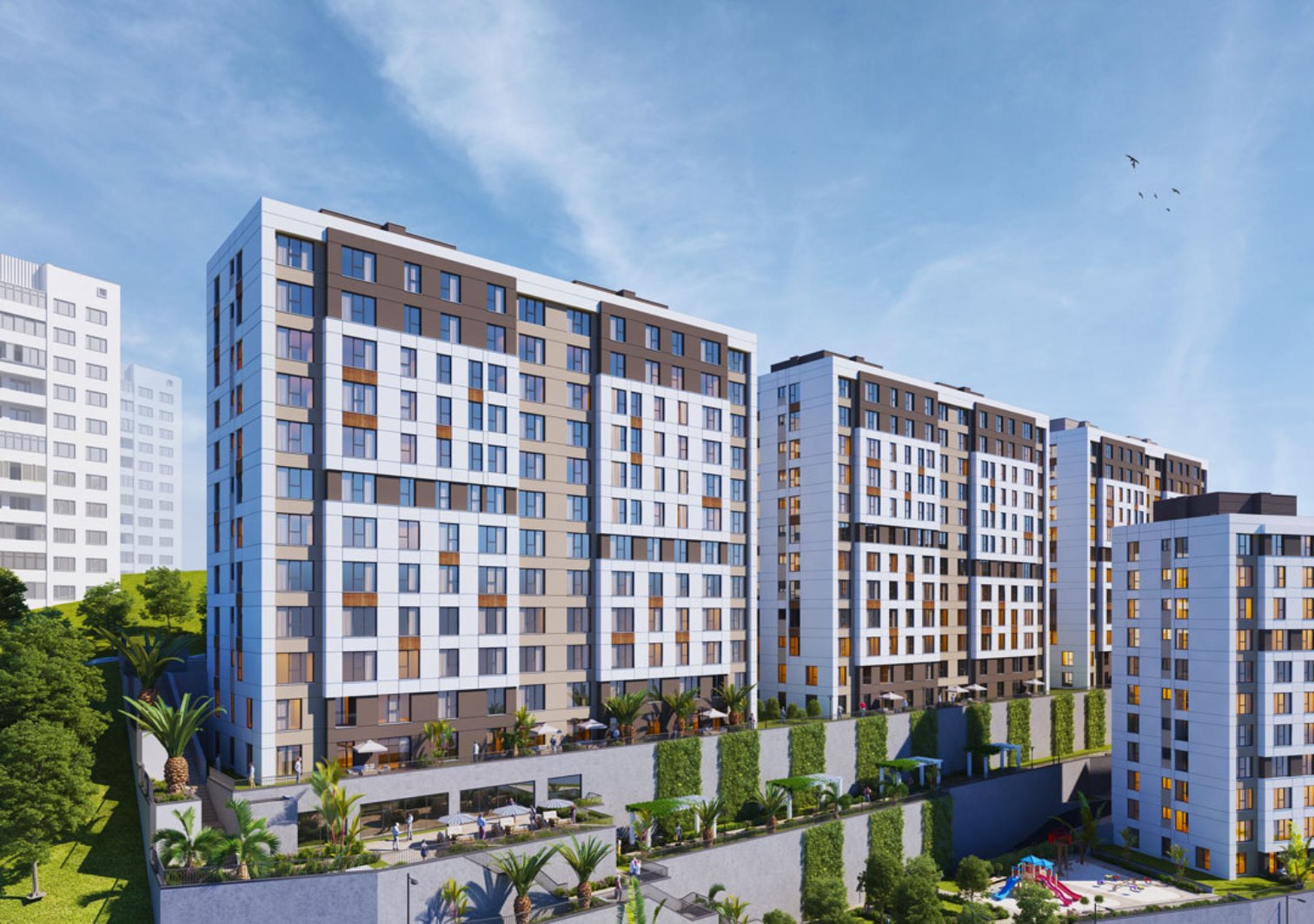 YENİ EYÜP EVLERİ Купить квартиру 2+1 от застройщика в Стамбуле