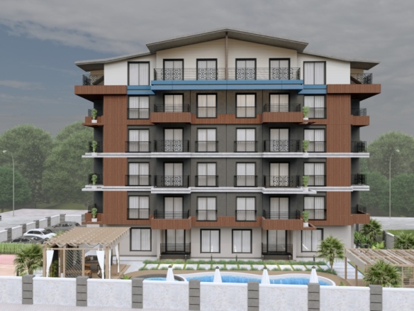 Купить квартиру 1+1 от застройщика в Газипаше