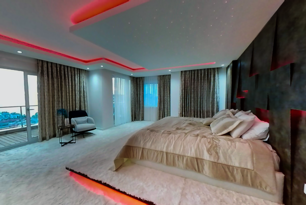 пентхаус 4+1 в Аланье район Махмутлар