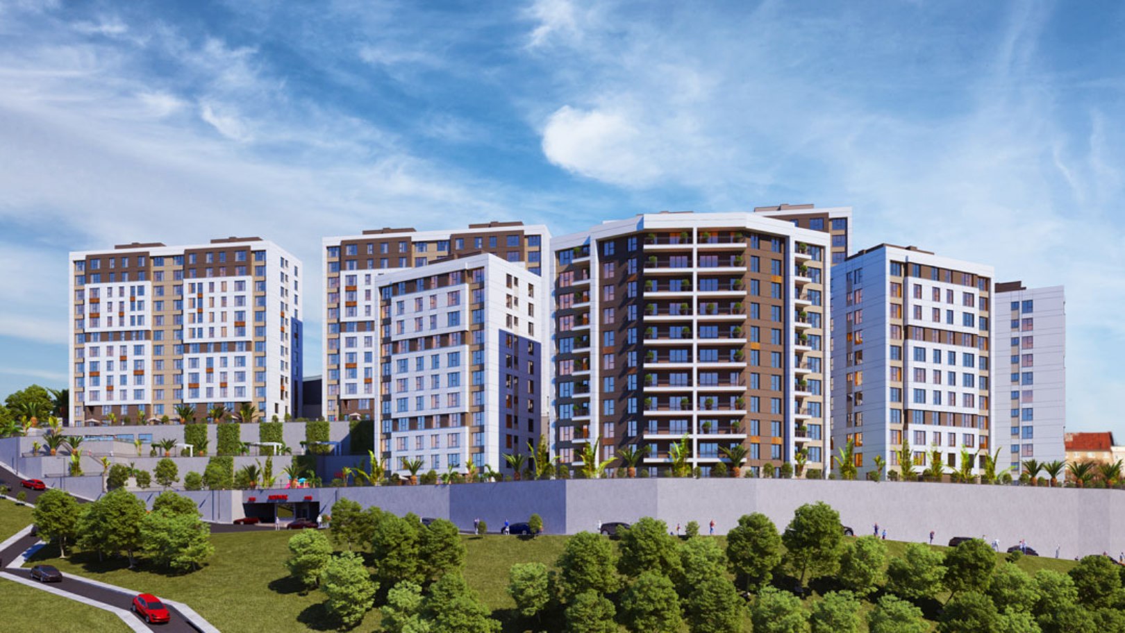 YENİ EYÜP EVLERİ Купить квартиру 3+1 от застройщика в Стамбуле