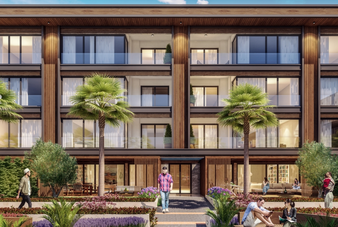 Квартира в строящемся комплексе в Стамбуле