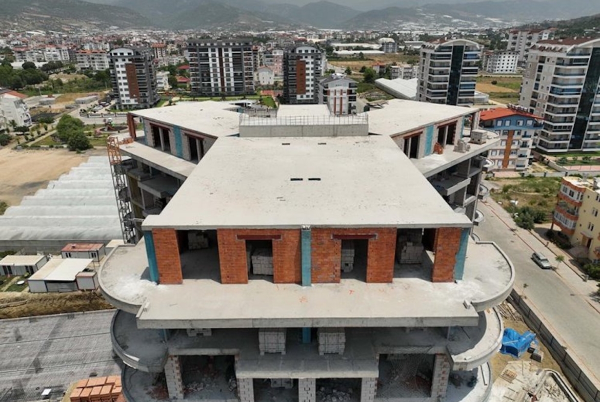 квартира 1+1 в новостройке Анталии