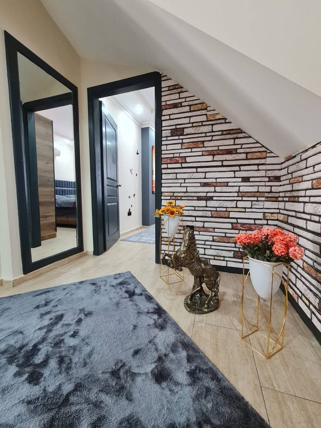 квартира с ремонтом 1+1 в Центре Аланьи