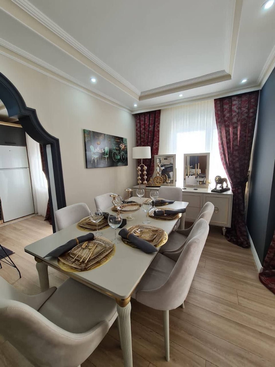 квартира с ремонтом 1+1 в Центре Аланьи