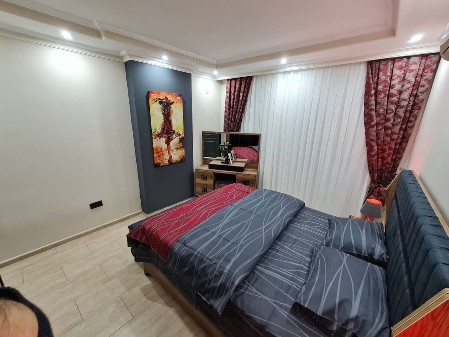 квартира с ремонтом 1+1 в Центре Аланьи