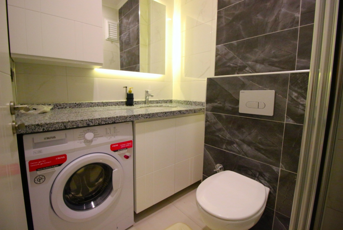 1-комнатная квартира с мебелью в районе Махмутлар