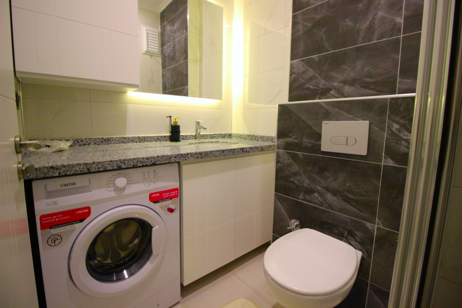 1-комнатная квартира с мебелью в районе Махмутлар