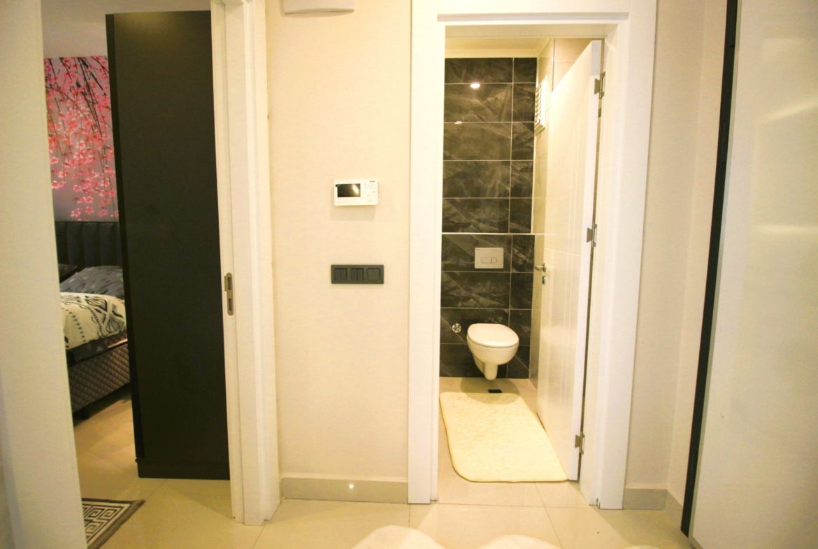 1-комнатная квартира с мебелью в районе Махмутлар