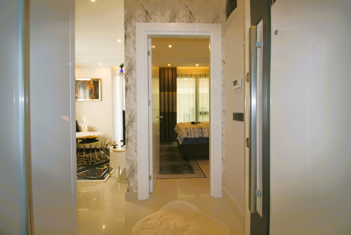 1-комнатная квартира с мебелью в районе Махмутлар