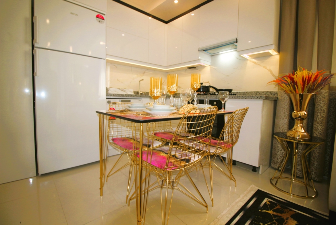 1-комнатная квартира с мебелью в районе Махмутлар