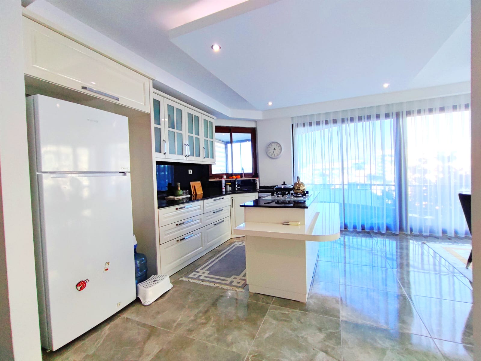 двухуровневые апартаменты в Аланье формата 2+1