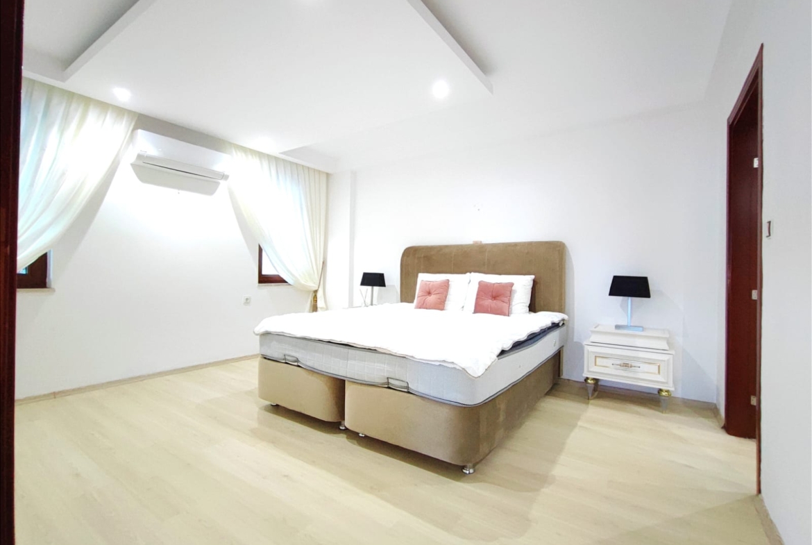 двухуровневые апартаменты в Аланье формата 2+1