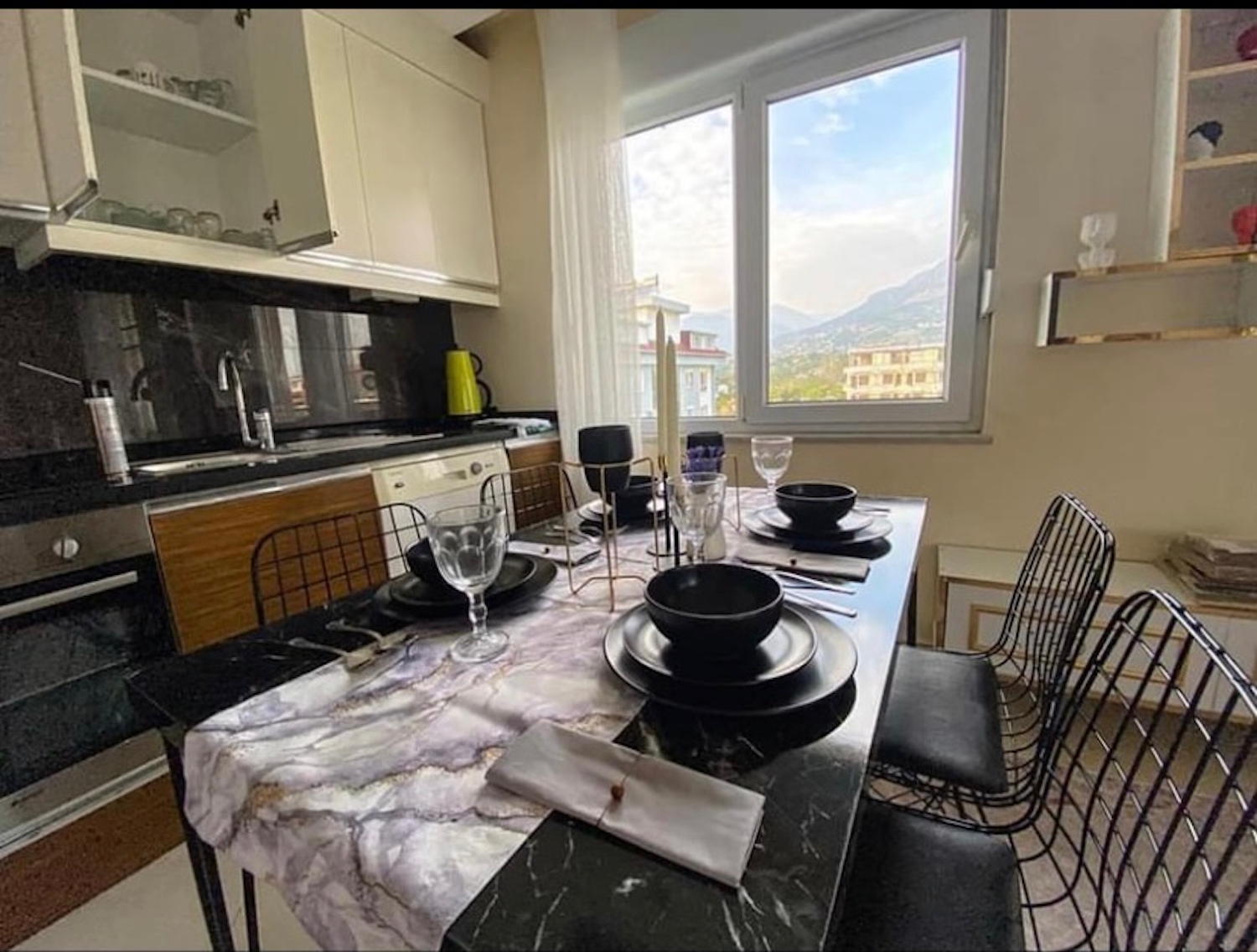 двухэтажная квартира у моря в Аланье