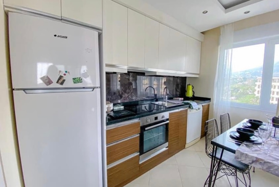 двухэтажная квартира у моря в Аланье