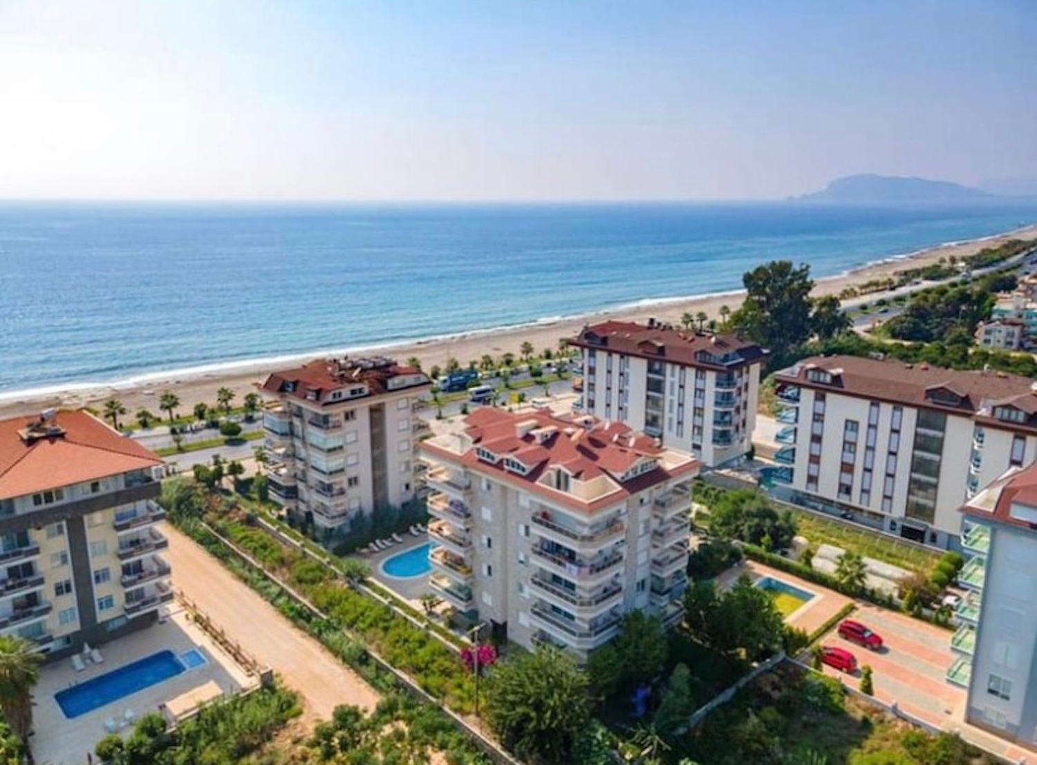 двухэтажная квартира у моря в Аланье