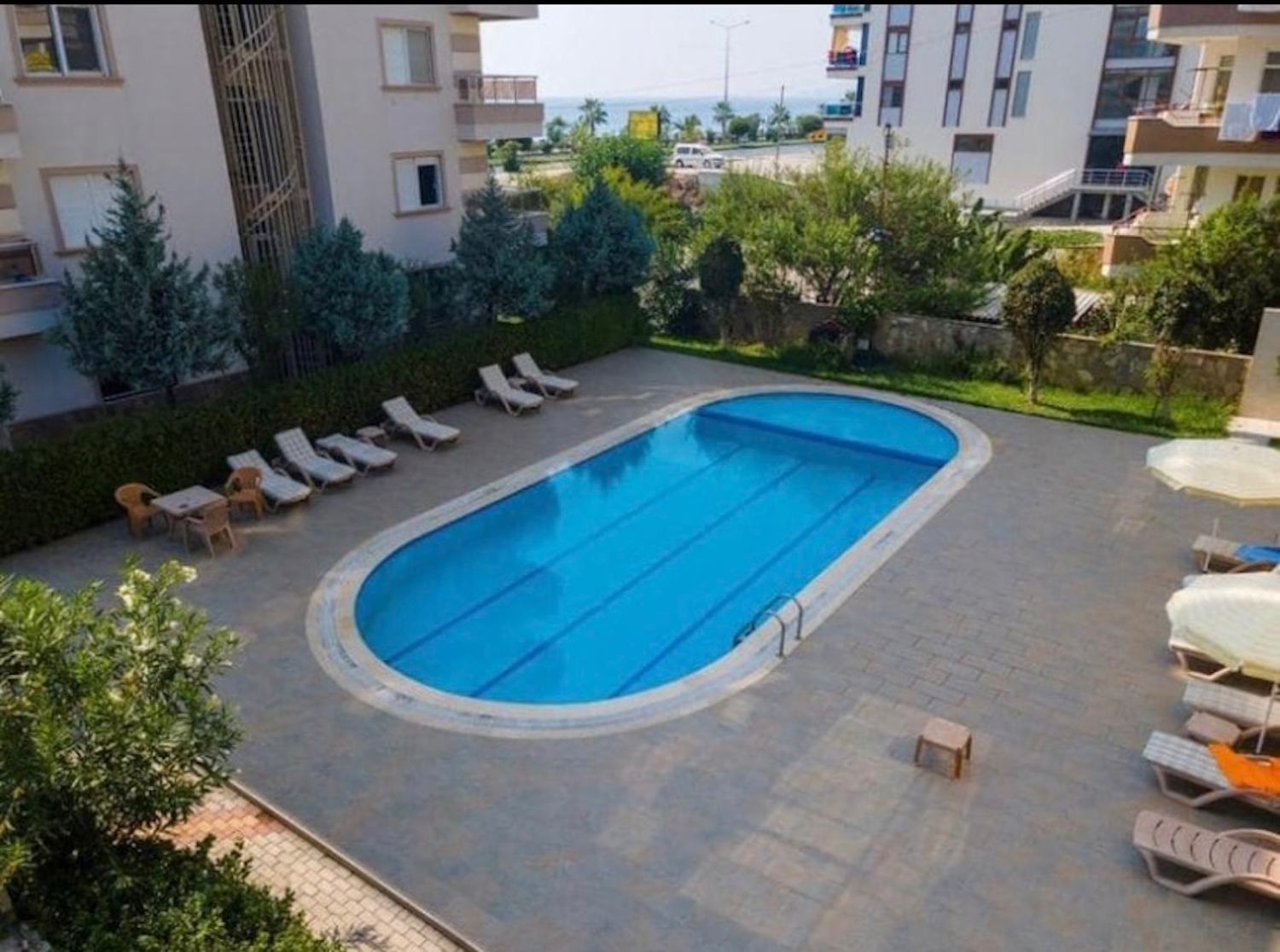 двухэтажная квартира у моря в Аланье