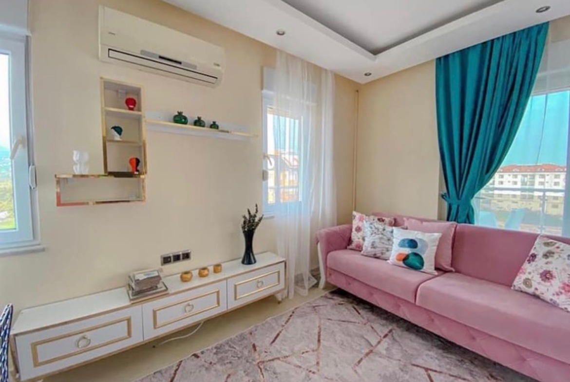 двухэтажная квартира у моря в Аланье