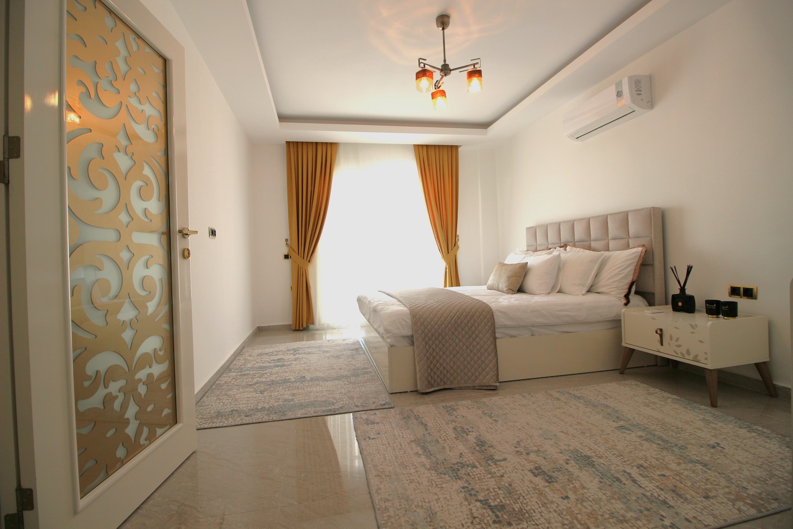 видовой дуплекс с джакузи в районе Махмутлар