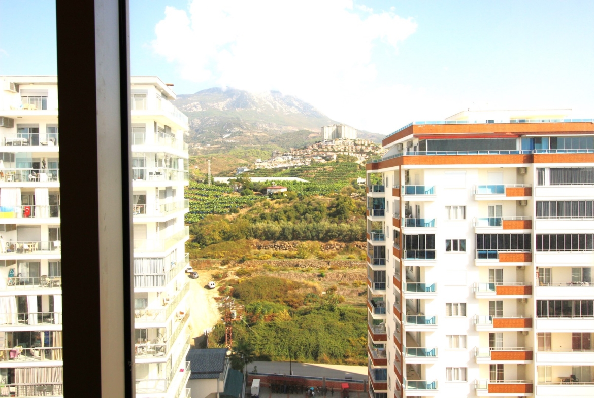 видовой дуплекс с джакузи в районе Махмутлар