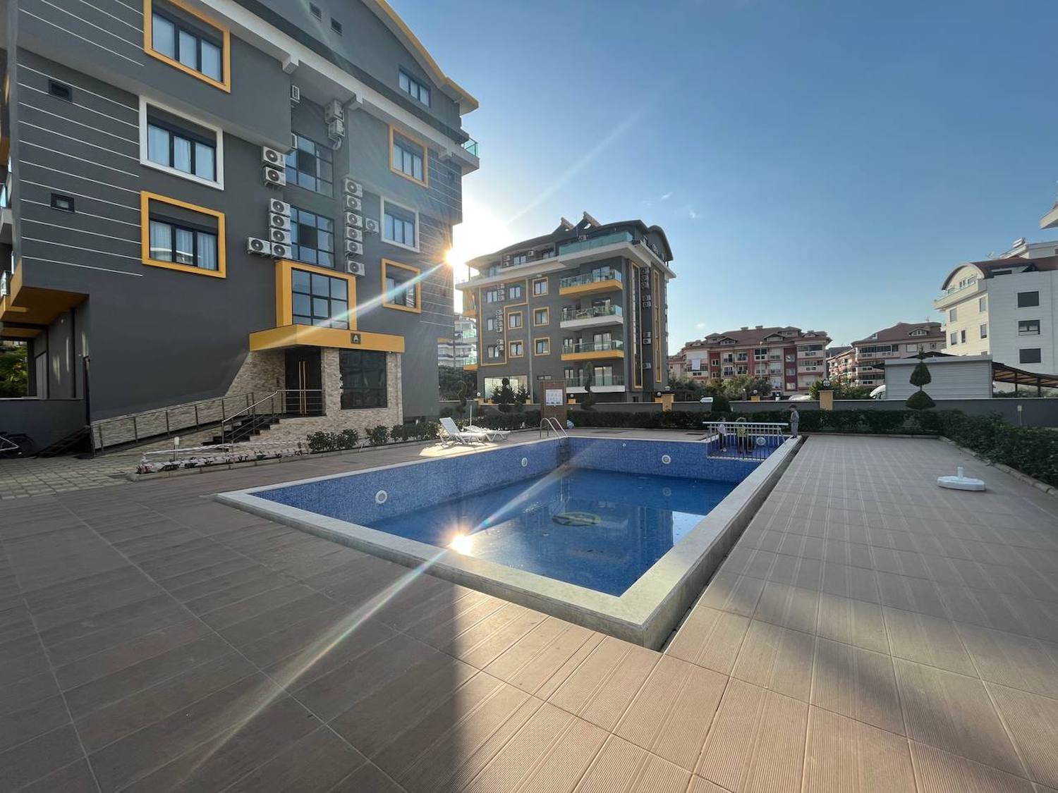 SOSYAL ALAN (1) большой пентхаус 6+1 в Алании