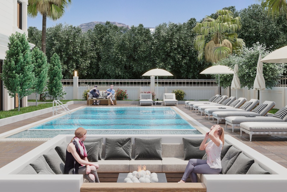 апартаменты 1+1 в строящемся ЖК Алании