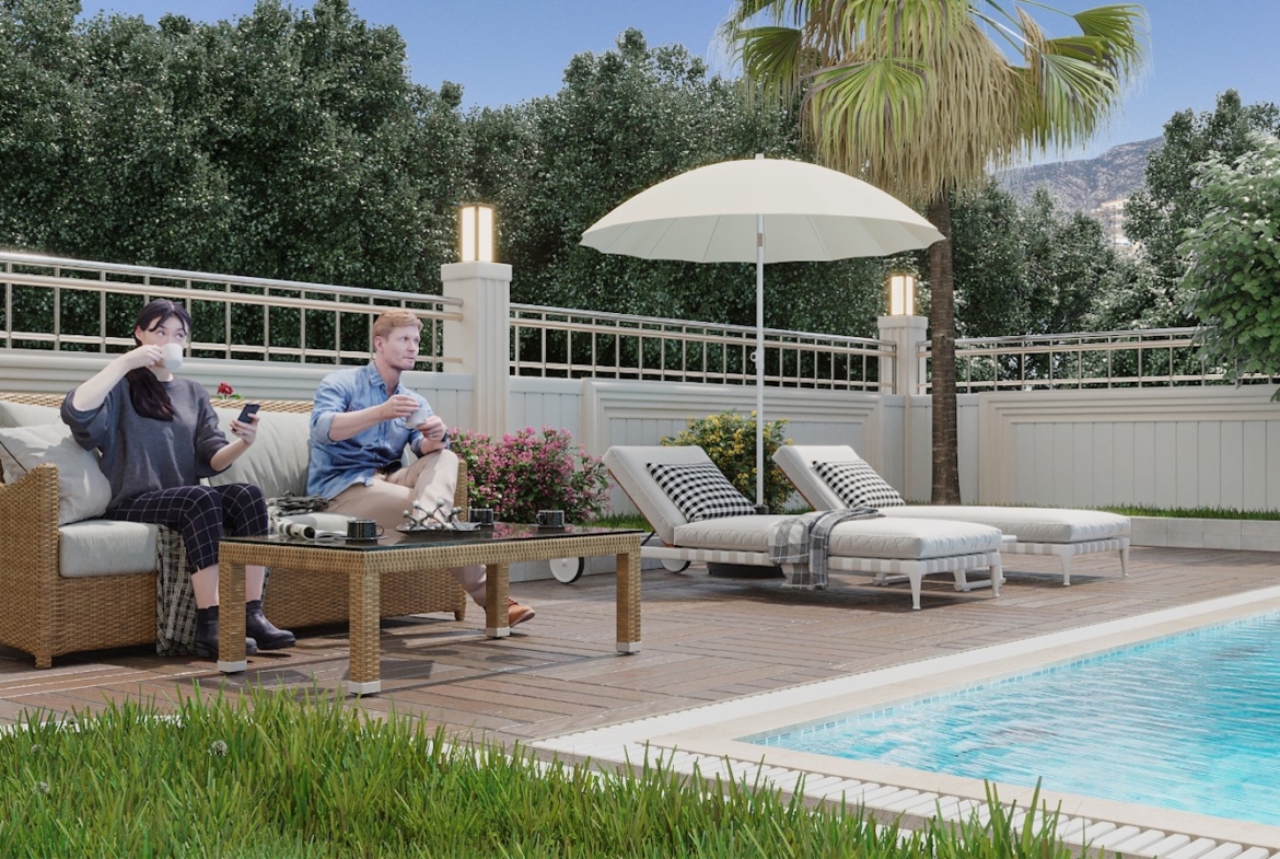 апартаменты 1+1 в строящемся ЖК Алании