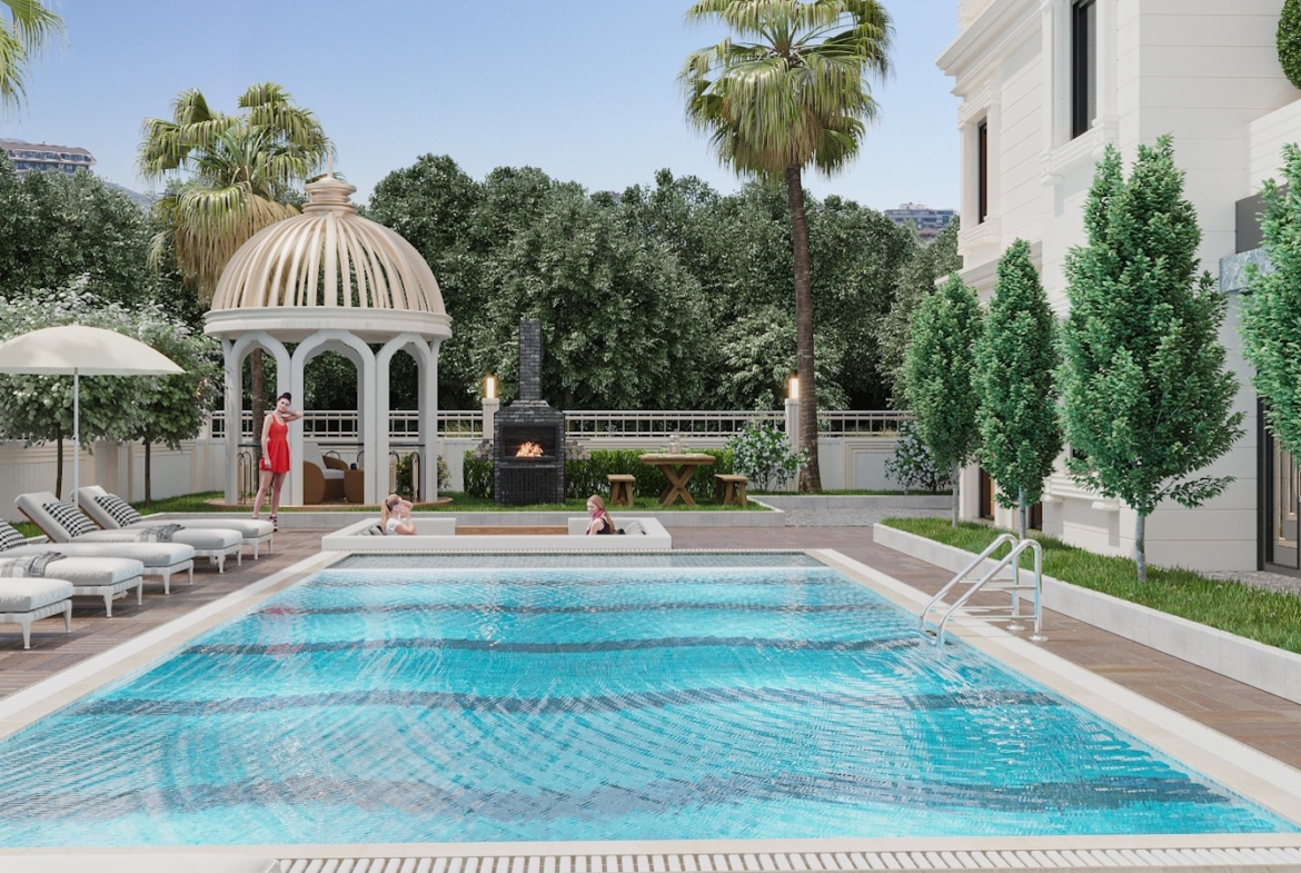 апартаменты 1+1 в строящемся ЖК Алании