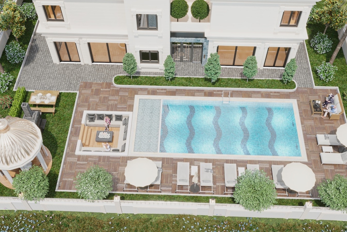 апартаменты 1+1 в строящемся ЖК Алании