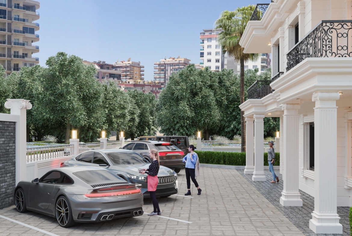 апартаменты 1+1 в строящемся ЖК Алании