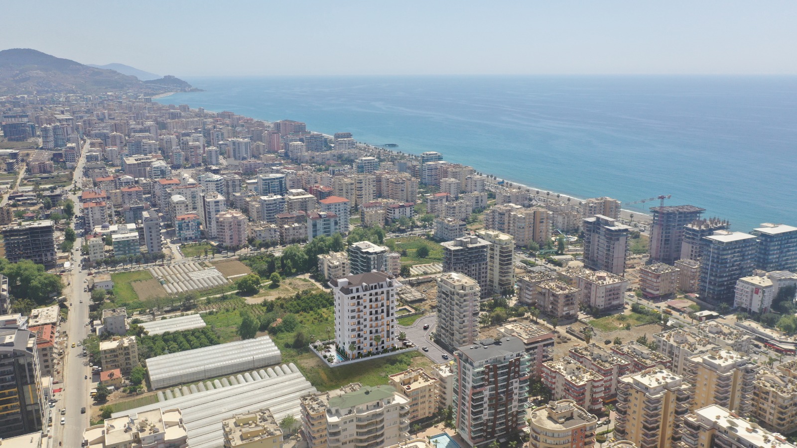 апартаменты 1+1 в строящемся ЖК Алании