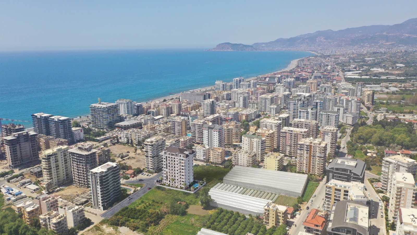 апартаменты 1+1 в строящемся ЖК Алании