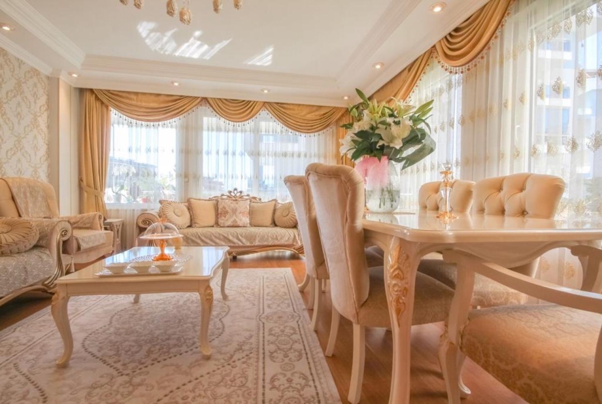 дуплекс 4+1 в Центре Алании