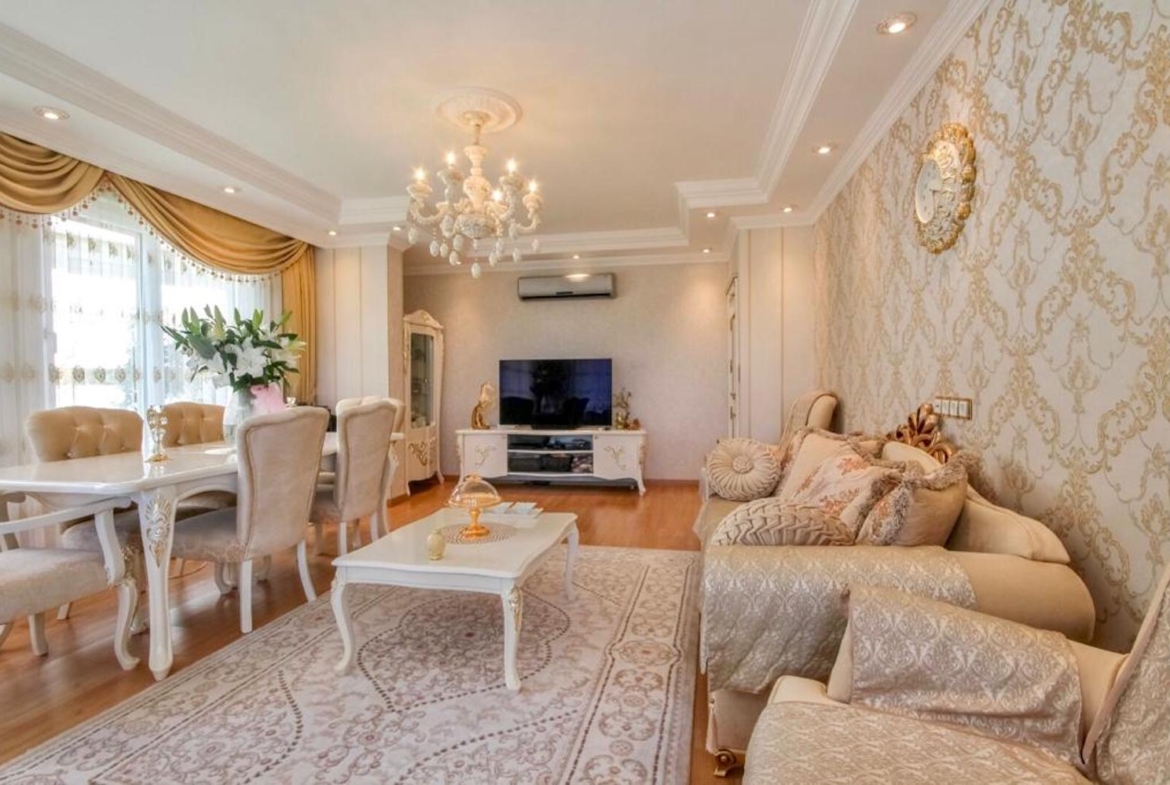 дуплекс 4+1 в Центре Алании