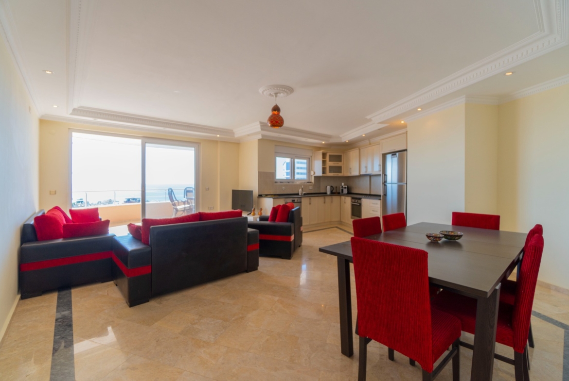 двухкомнатные апартаменты в районе Тосмур