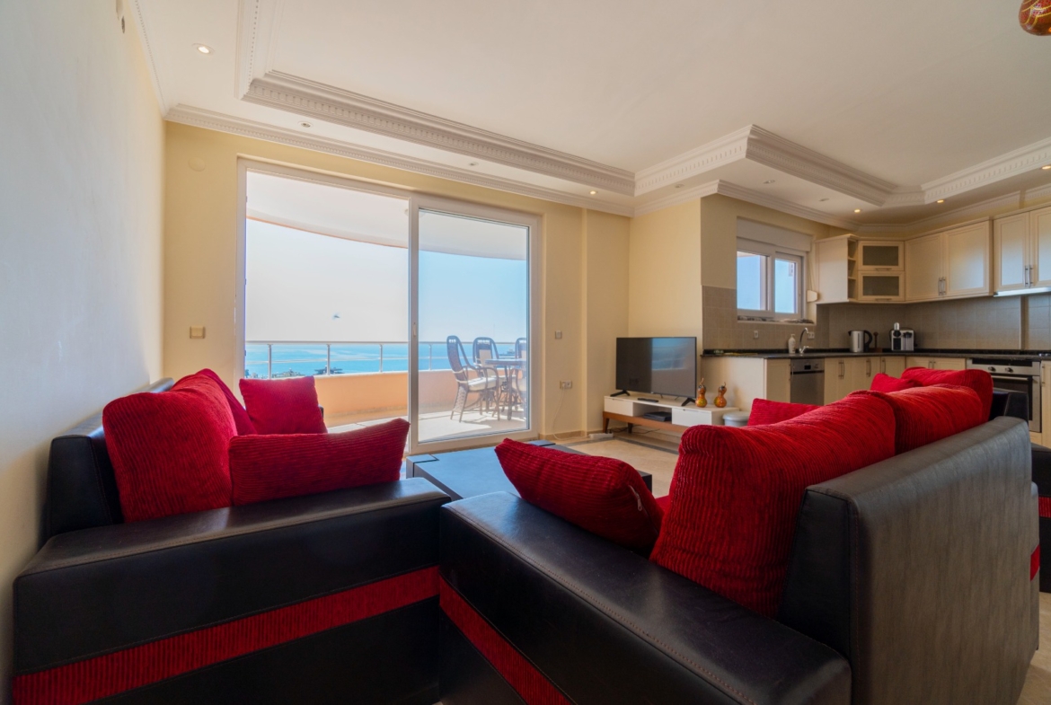 двухкомнатные апартаменты в районе Тосмур