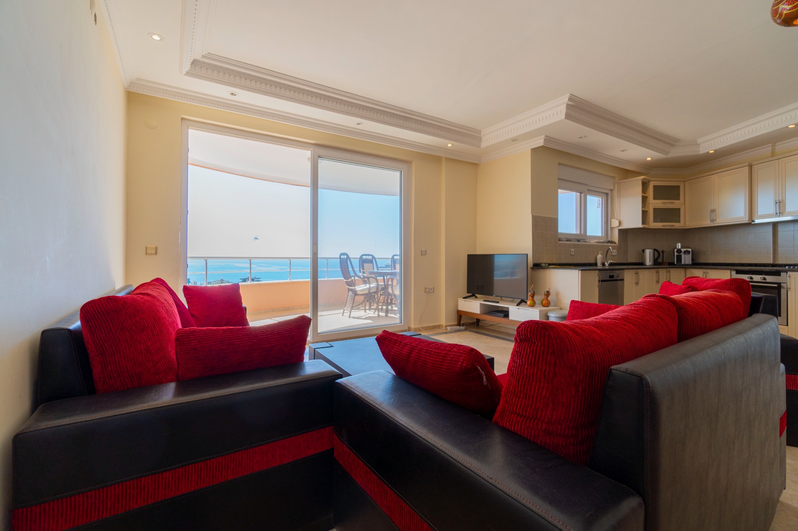 двухкомнатные апартаменты в районе Тосмур