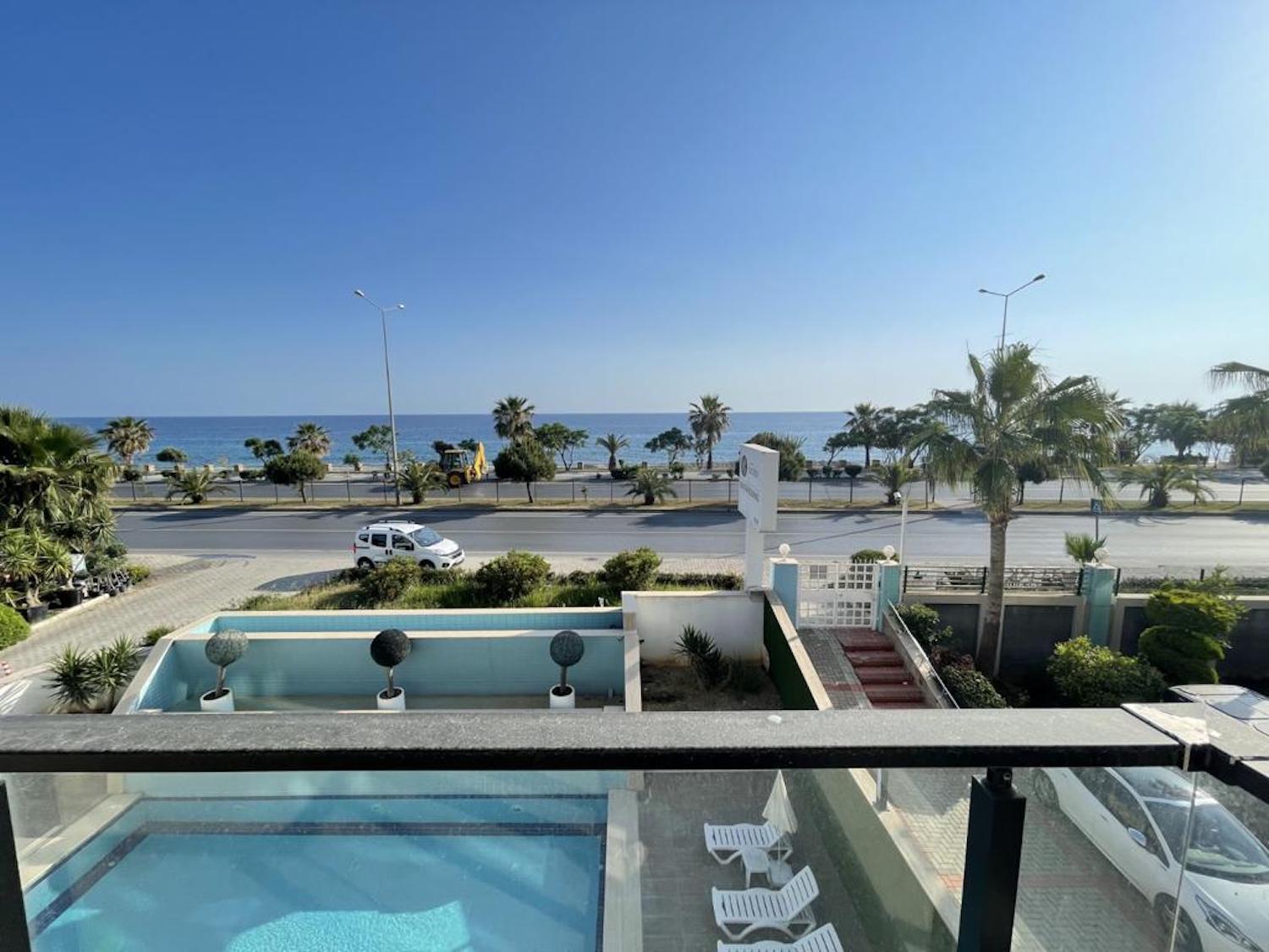 квартира 2+1 с видом на море Алания Кестель