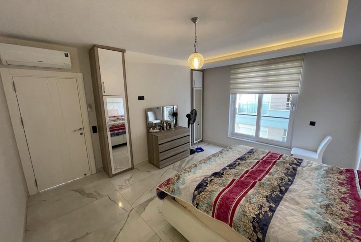 квартира 2+1 с видом на море Алания Кестель