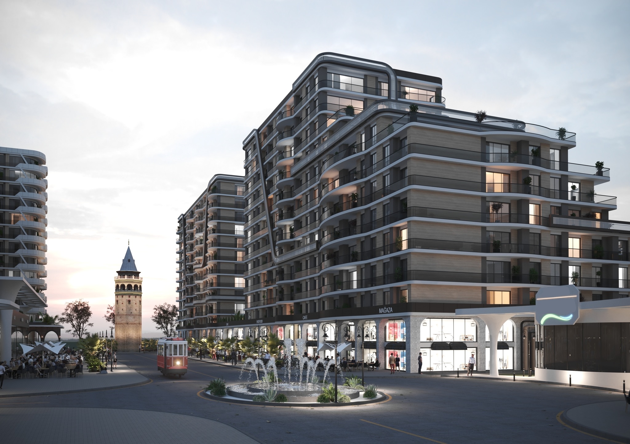 DEMIR COUNTRY Купить квартиру от застройщика в сданном комплексе в Стамбуле