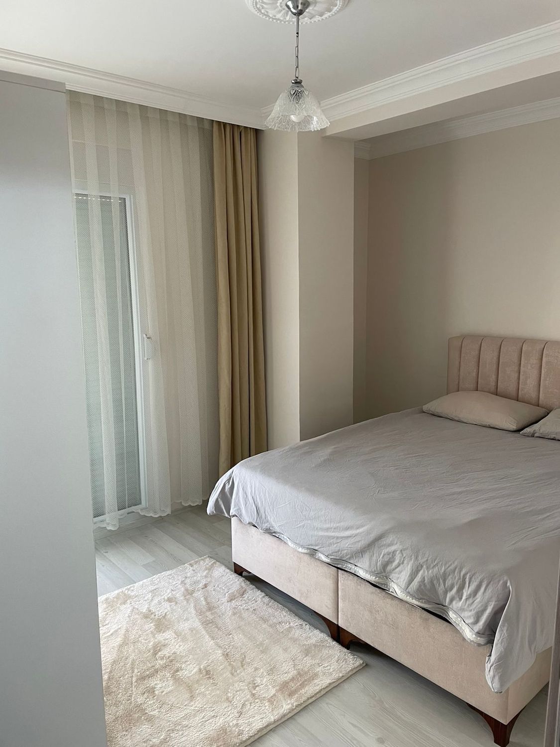 меблированная квартира 1+1 в районе Газипаша