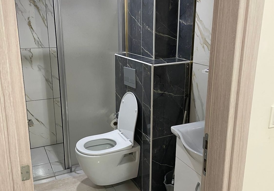 меблированная квартира 1+1 в районе Газипаша