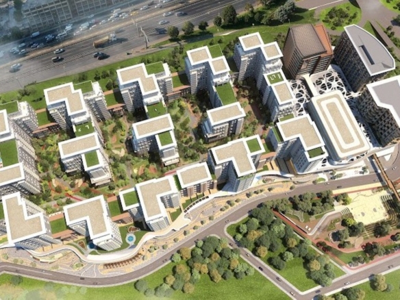 Квартира 1+1 от застройщика в Стамбуле