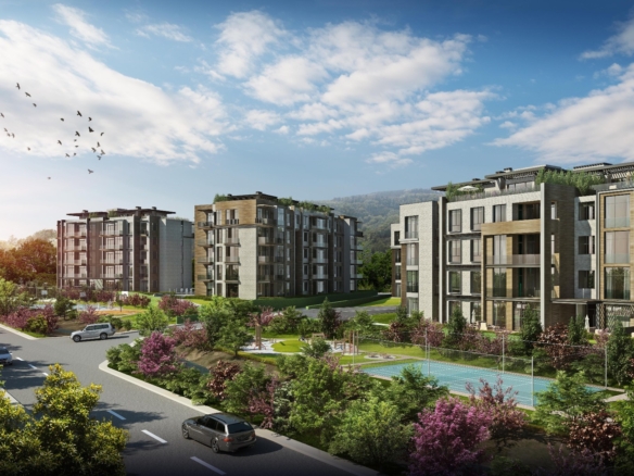 Квартира в сданном доме от застройщика в Стамбуле