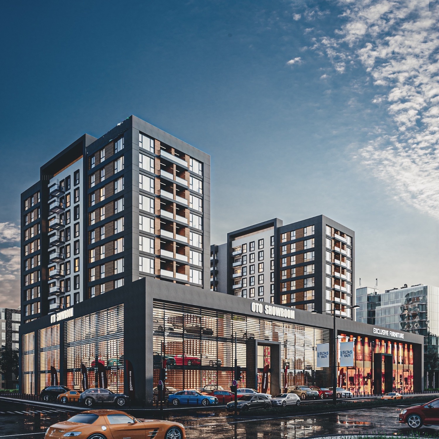 SILTAS COMFORT купить квартиру от застройщика Санджактепе Стамбул