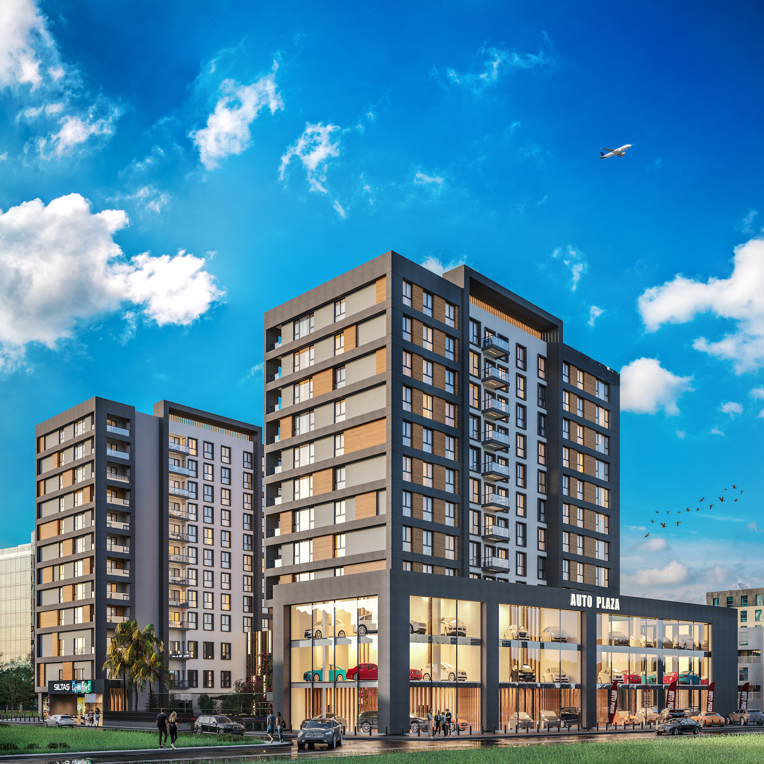 SILTAS COMFORT купить квартиру от застройщика Санджактепе Стамбул