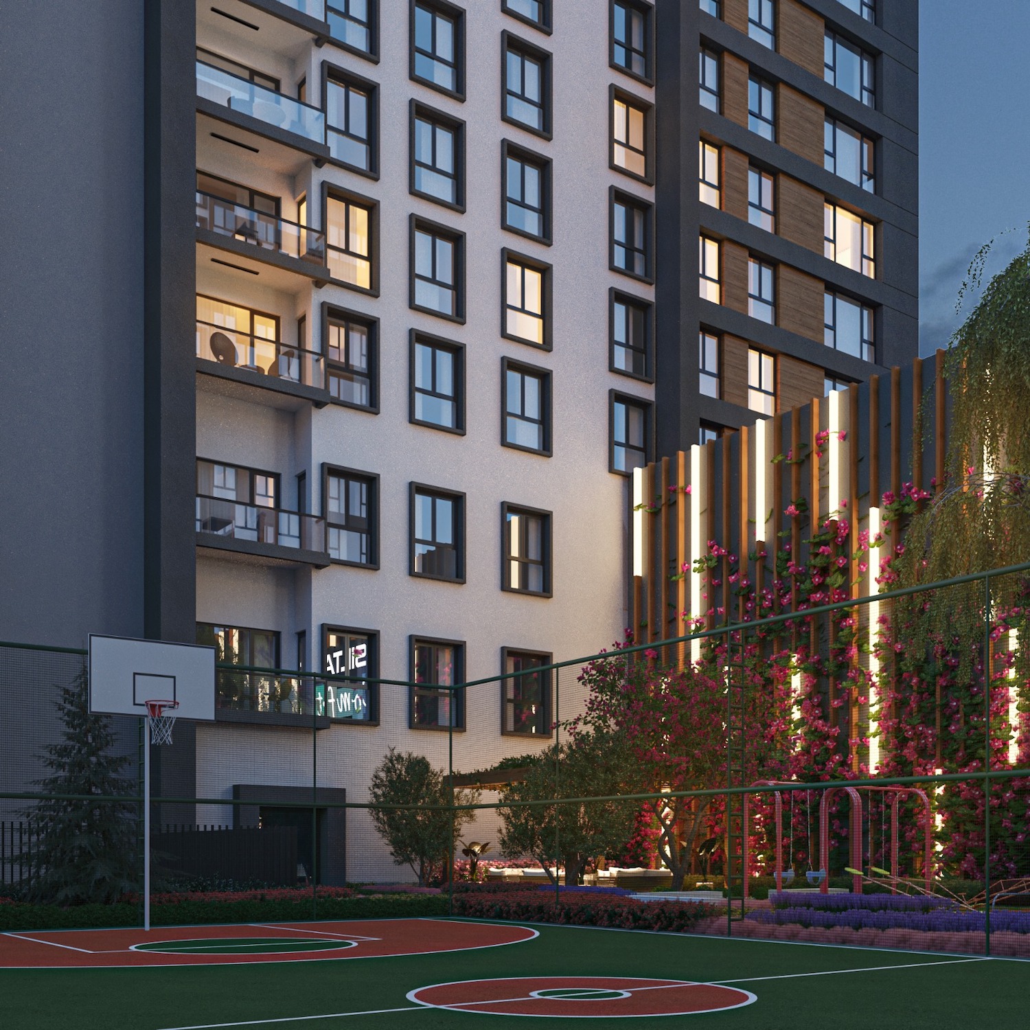 SILTAS COMFORT купить квартиру от застройщика Санджактепе Стамбул
