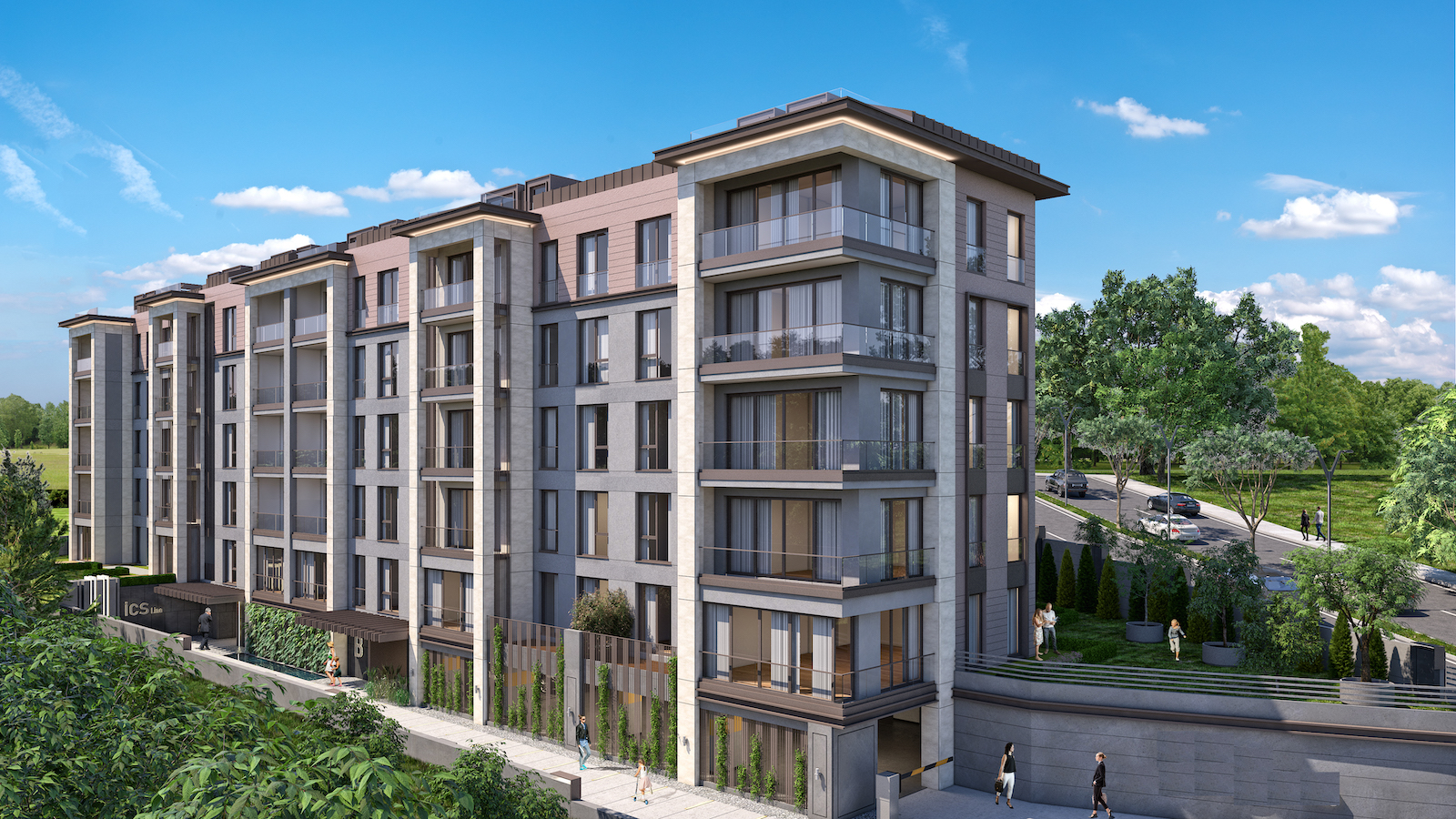 ICS VIVERE Купить квартиру от застройщика Гёктюрк Стамбул