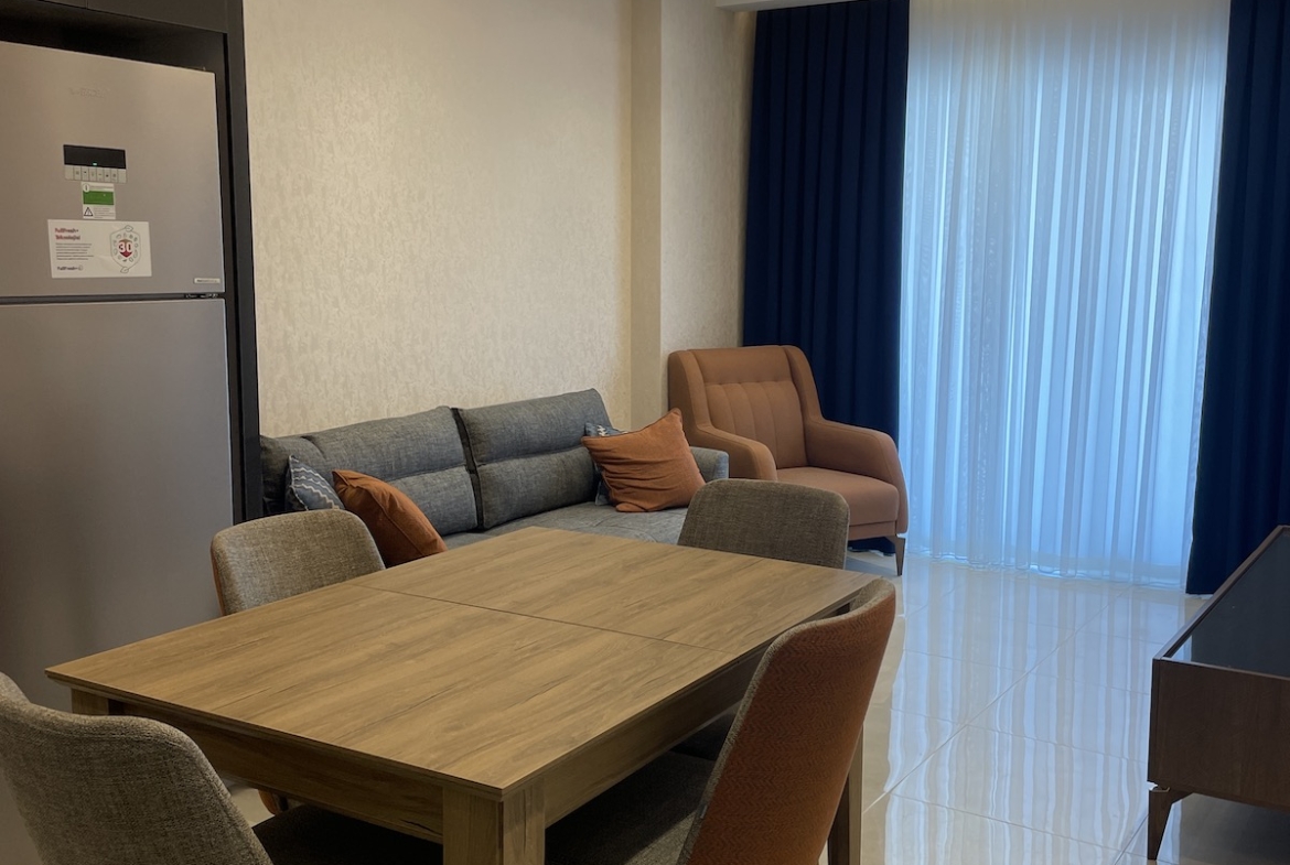 квартира с ремонтом в новом ЖК Алании формата 1+1