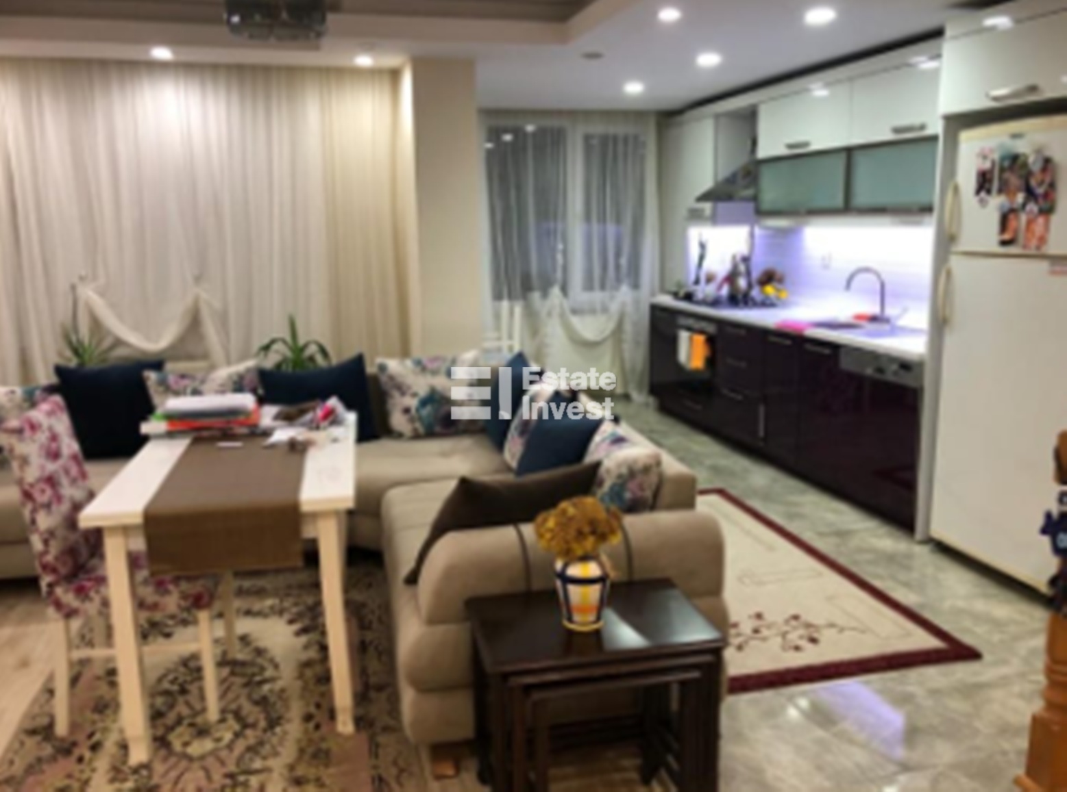Квартира 1+1 в районе Бейликдюзю